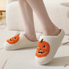 Jack-o-lantern slippers